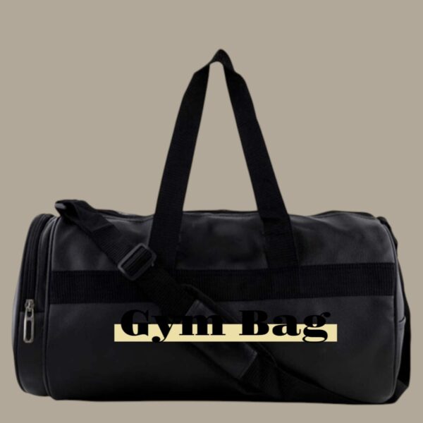 leather gym bag
