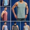 Technosport Crew Neck Gym Vest Sando (P860) Marshal