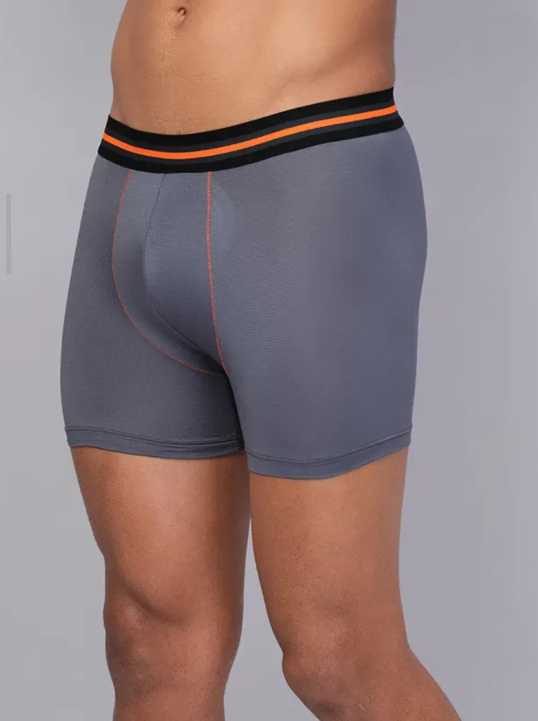Men Colorblock Trunks Innerwear Iron Grey pack of 2 OR 53/11 with ELASTO LITE