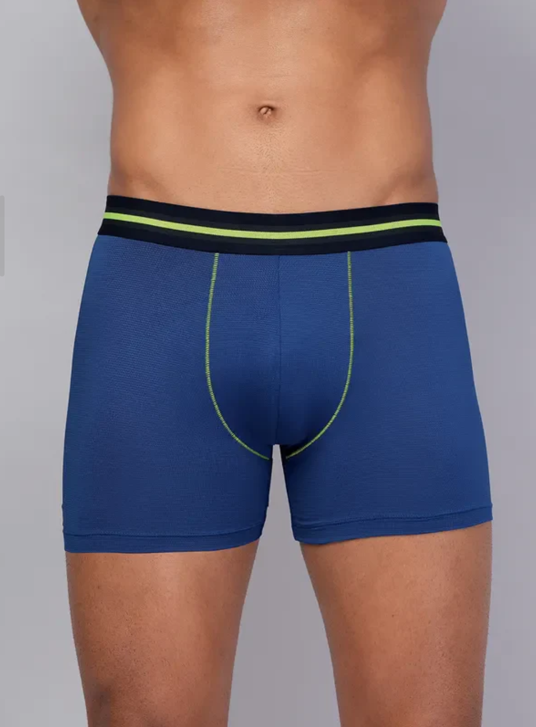 Men Colorblock Trunks Innerwear Blue pack of 2 OR 53/11 with ELASTO LITE