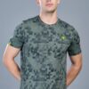 OR 60 Jacquard Crew Neck Half Sleeve T-shirt