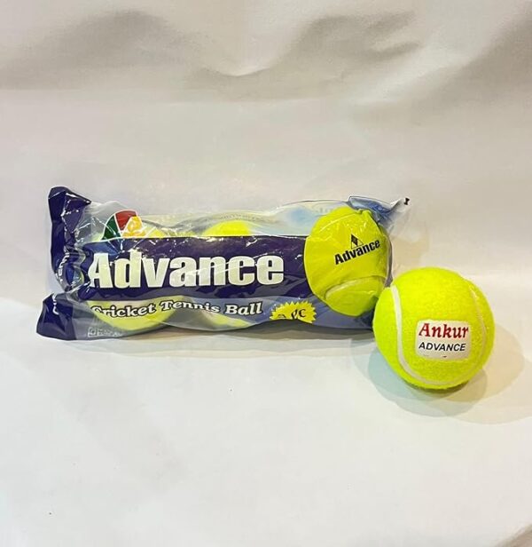Ankur's Advance Green Cricket Tennis Ball (Pack of 6)