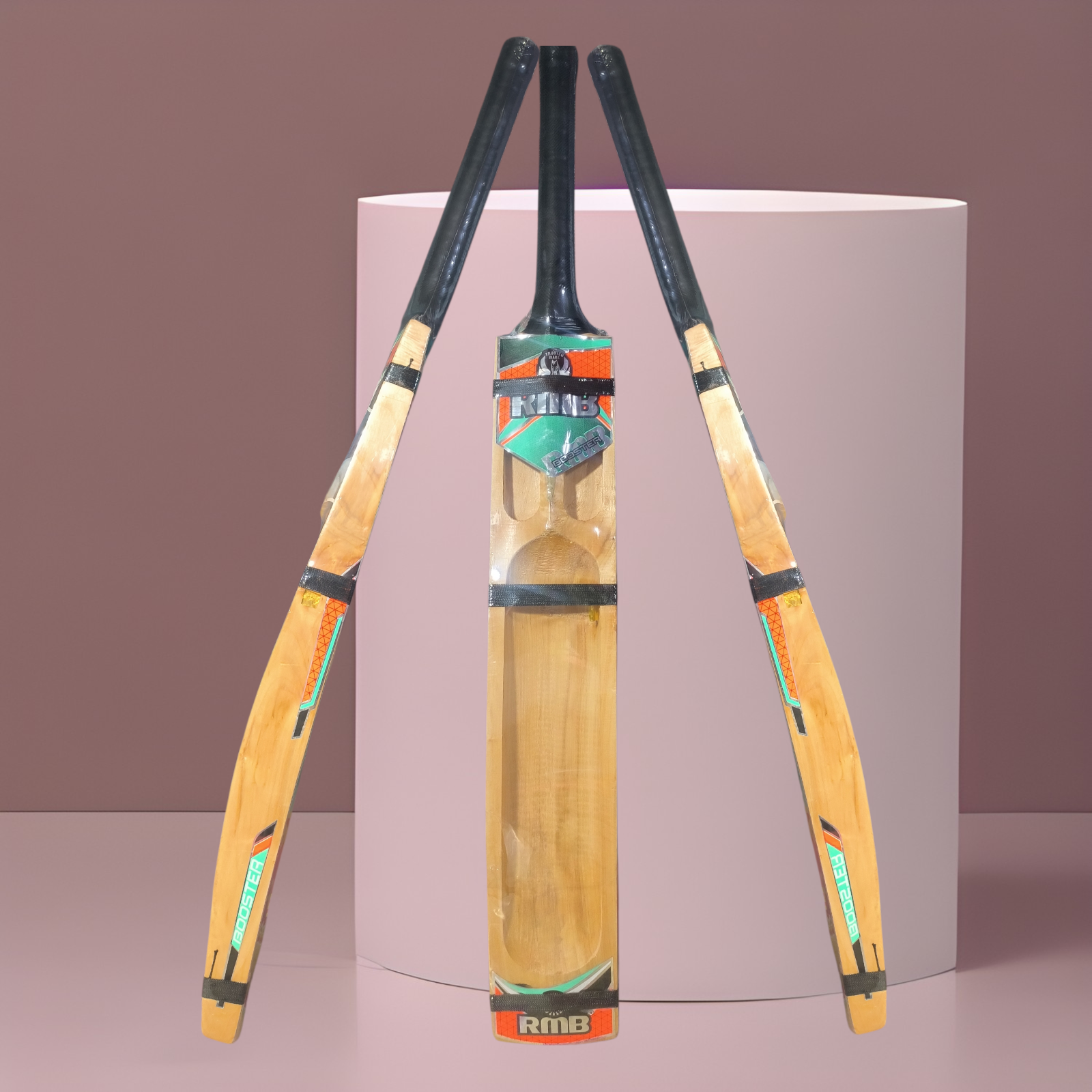 RMB Double Blade Tennis Kashmir Willow Cricket Bats Full Size for Men and Women (900gm to 1000gm)