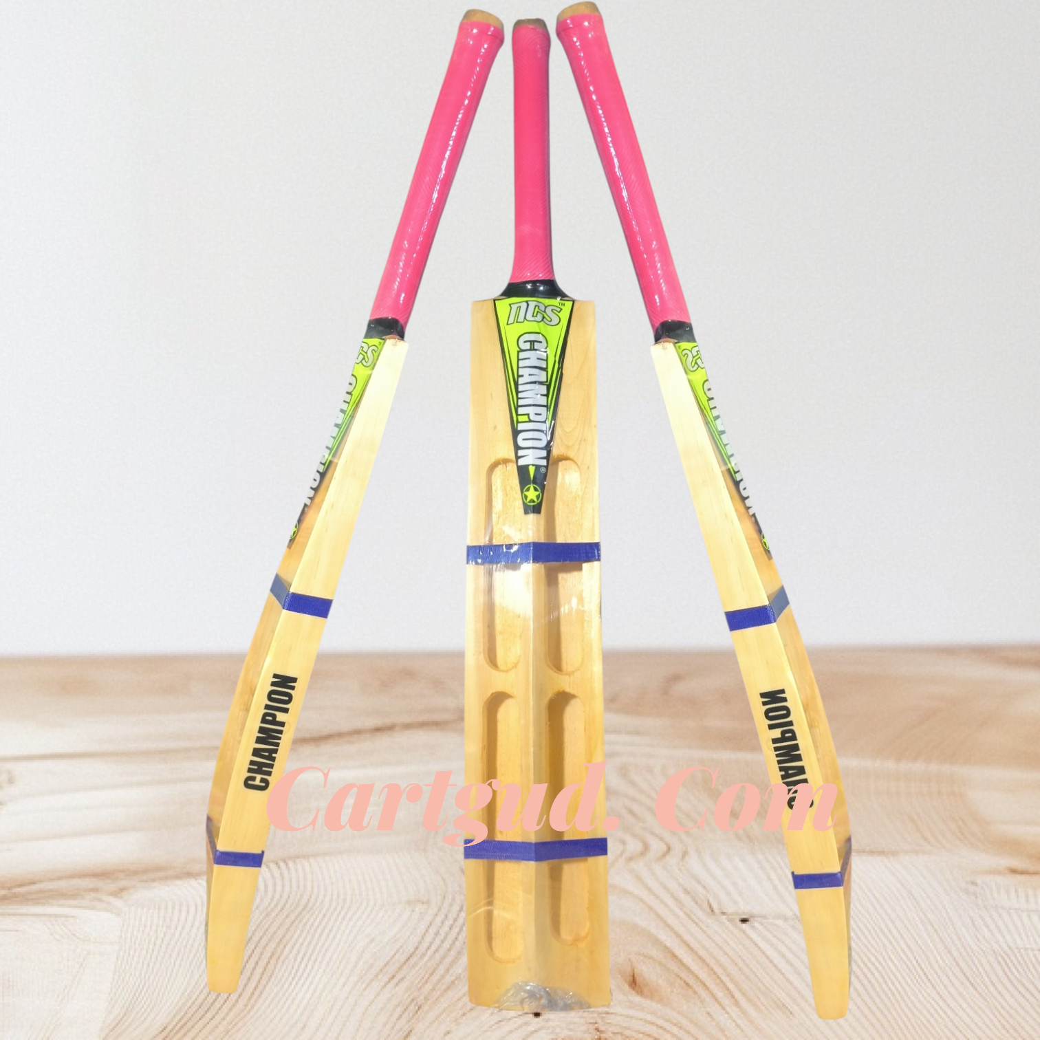 Champion Double Blade Tennis Kashmir Willow Cricket Bats Full Size for Men and Women (900gm to 1000gm)