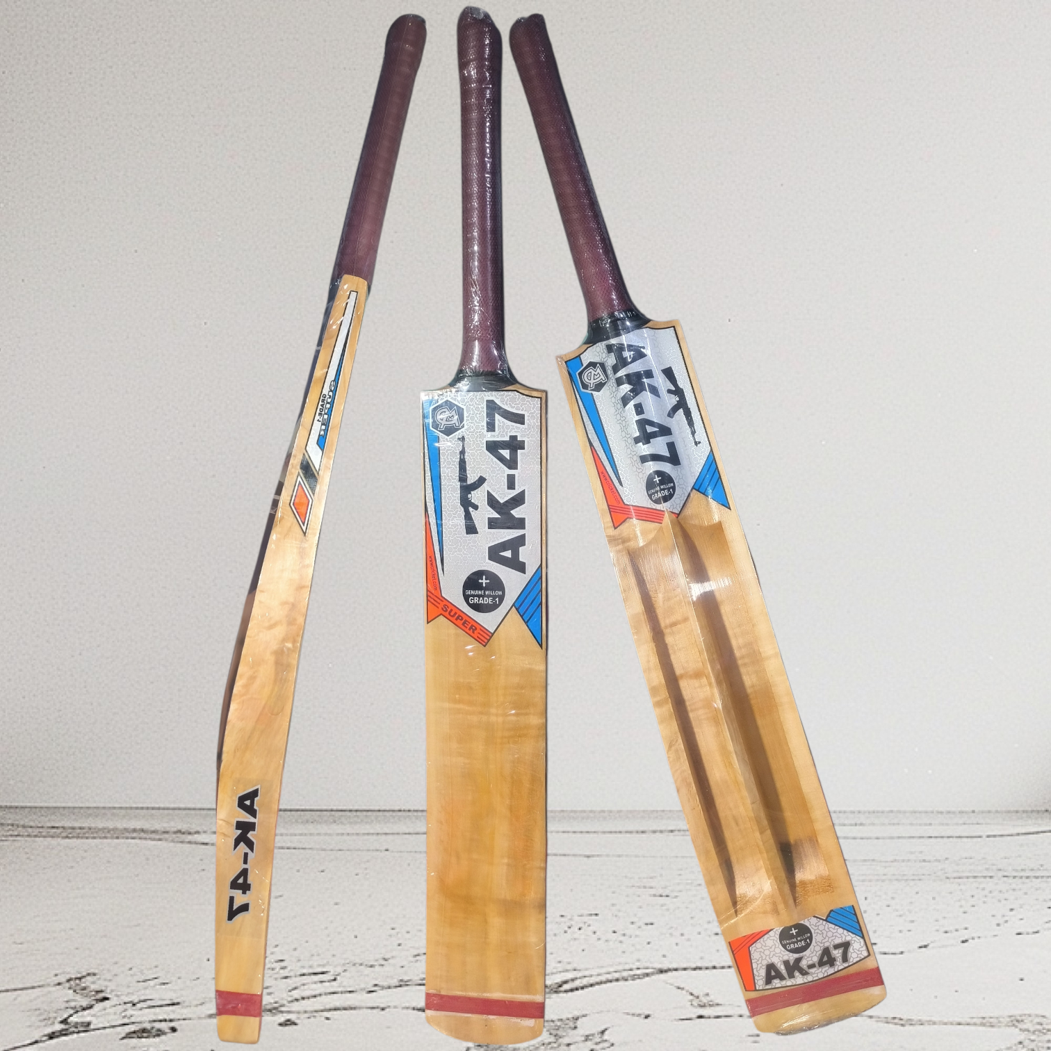 Champion Double Blade Tennis Kashmir Willow Cricket Bats Full Size for Men and Women (900gm to 1000gm)