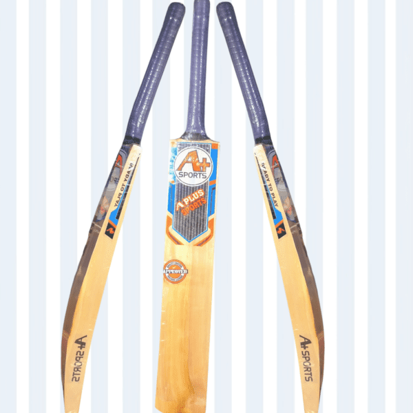 A+ Double Blade Tennis Kashmir Willow Cricket Bats Full Size for Men and Women (900gm to 1000gm)