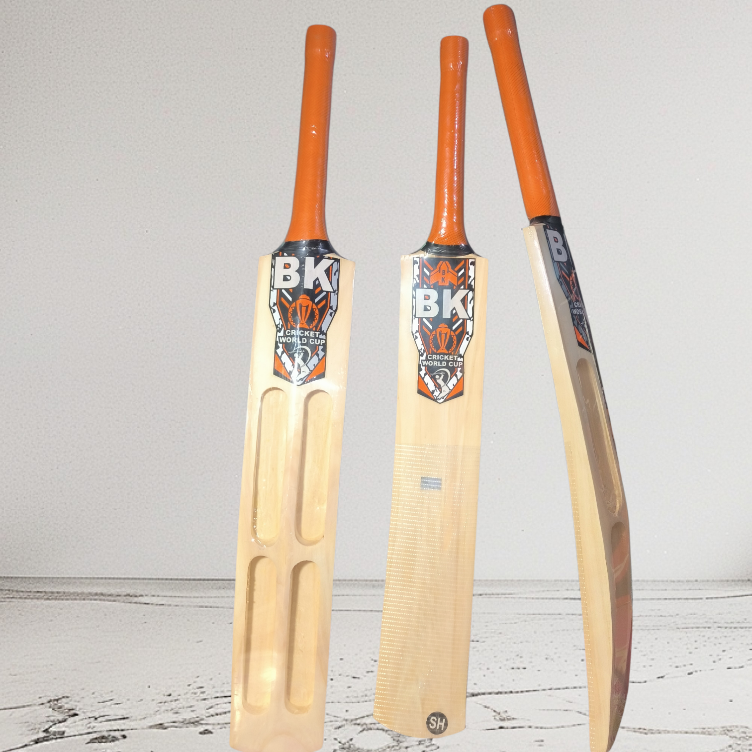 BK Blade Tennis Kashmir Willow Cricket Bats Full Size for Men and Women (900gm to 1000gm)