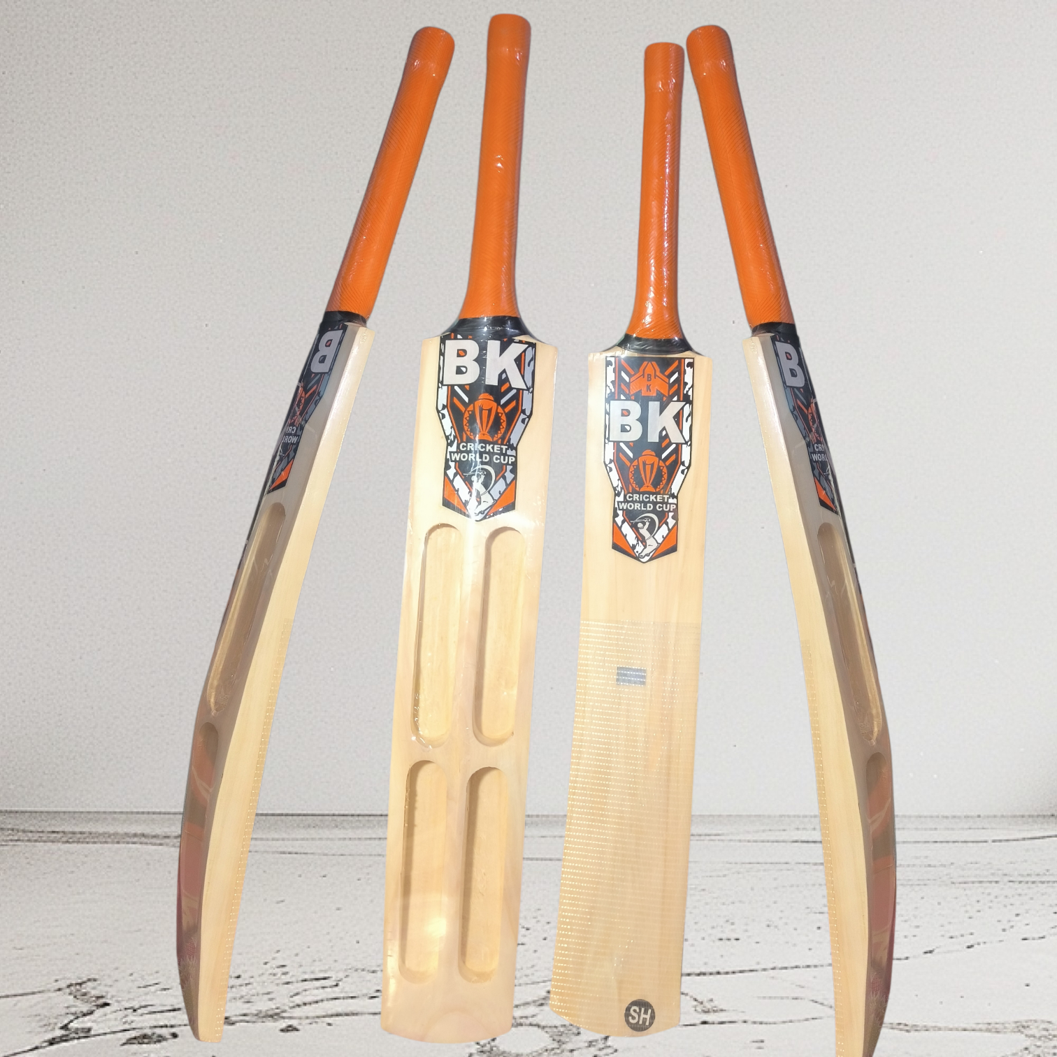 BK Blade Tennis Kashmir Willow Cricket Bats Full Size for Men and Women (900gm to 1000gm)