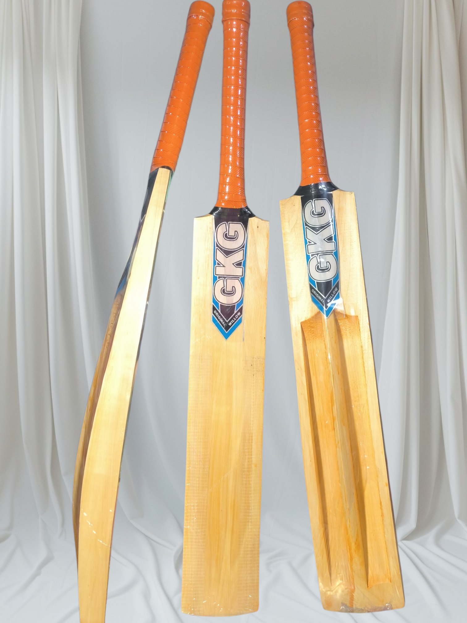 GKG Tennis Kashmir Willow Cricket Bats Full Size for Men and Women (900gm to 1000gm)