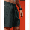 2026/01/1000631447.png TECHNOSPORT Mens Regular Fit Solid Shorts for Gym, Workout & Sports Green