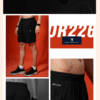 TECHNOSPORT Mens Regular Fit Solid Shorts for Gym, Workout & Sports  Navy