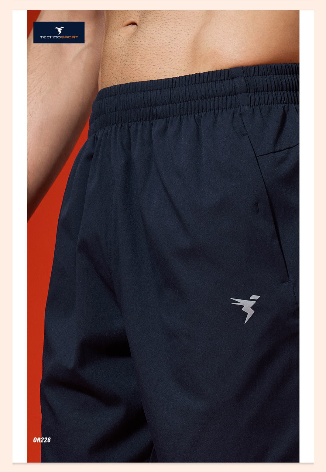 TECHNOSPORT Mens Regular Fit Solid Shorts for Gym, Workout & Sports  Navy
