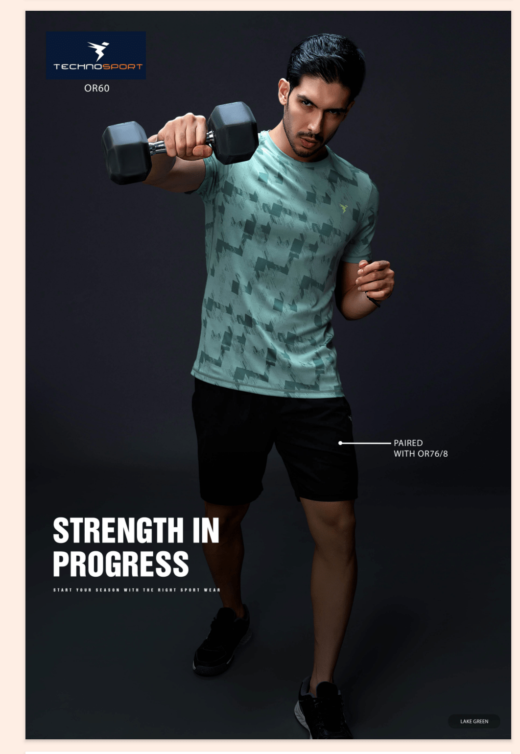 Men Jacquard Slim Fit Crew Neck T-shirt with DOUBLE COOL (The color can be slightly different ) Tevhnosport