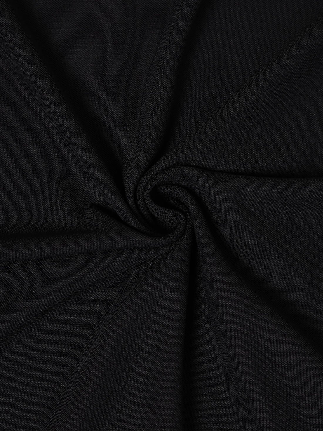 Men Solid Slim Fit Polo T-shirt with MATPIQ Black