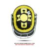 cricket helmet sg blazetech black small
