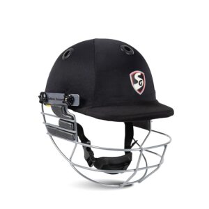cricket helmet sg blazetech black small