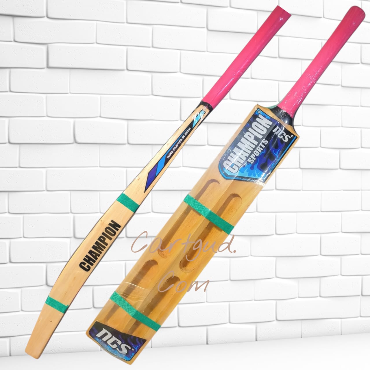 Champion Double Blade Tennis Kashmir Willow Cricket Bats Full Size for Men and Women (900gm to 1000gm)