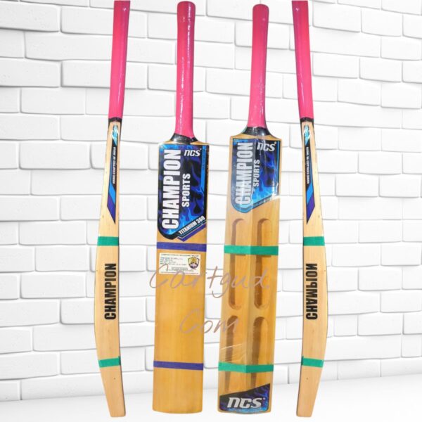 champion2 double blade hard tennis cricket bat