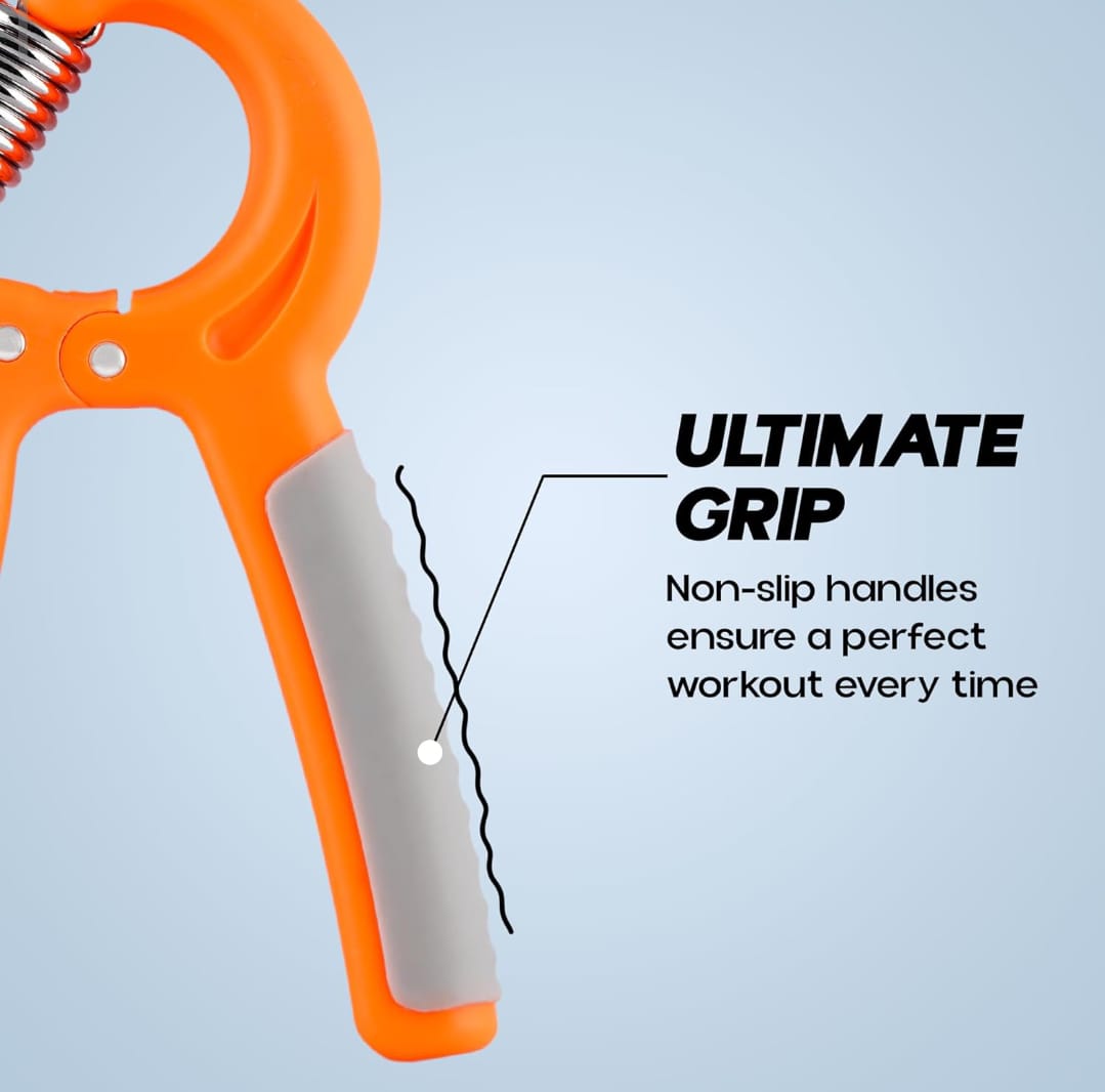 Konex Hand Gripper-Best Hand Exerciser Grip Strengthener Adjustable 10 Kg upto 60 Kg