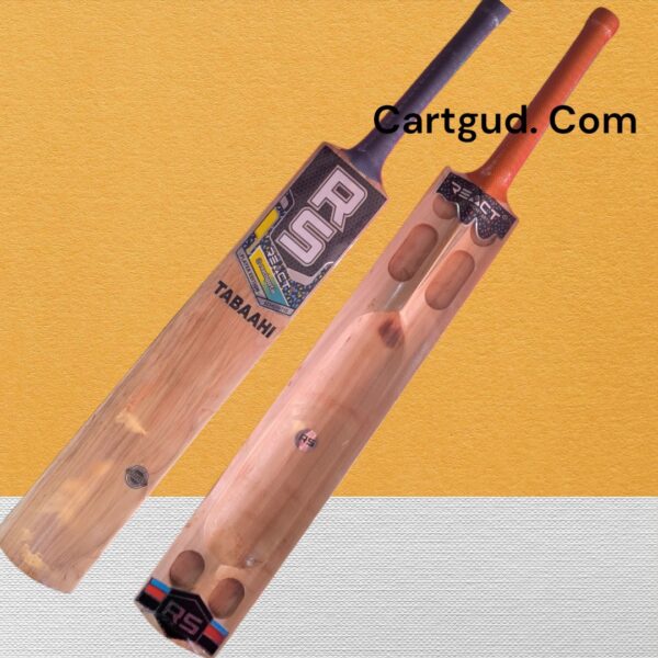 h5ujtrj 35 Inch Double Blade Scoop Cricket Bat with Full Cane Handle