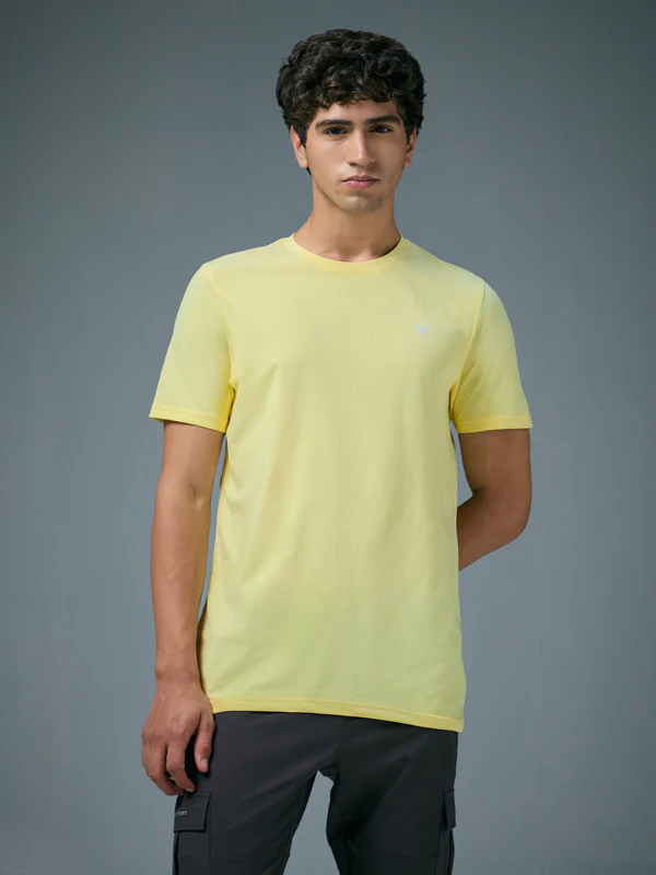 OR30WaxYellow_2 Amazing Technosport Active Men's Running T-Shirt – 7 Powerful Comfort Features Or 30