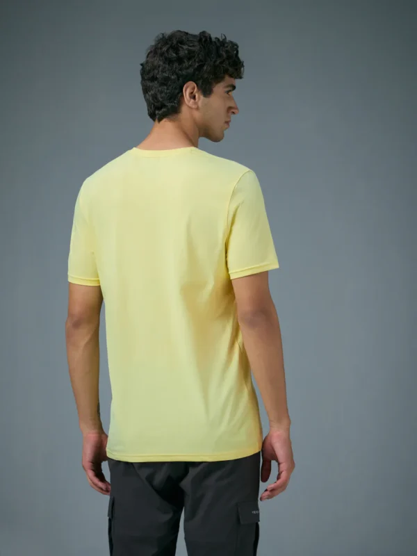 OR30WaxYellow_3 Amazing Technosport Active Men's Running T-Shirt – 7 Powerful Comfort Features Or 30