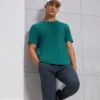 OR30_20BLUE_20TEAL_1_51f8cba0-e3c1-46f9-9d32-59413efd9036 Sports T-Shirt with COTFLEX Technology