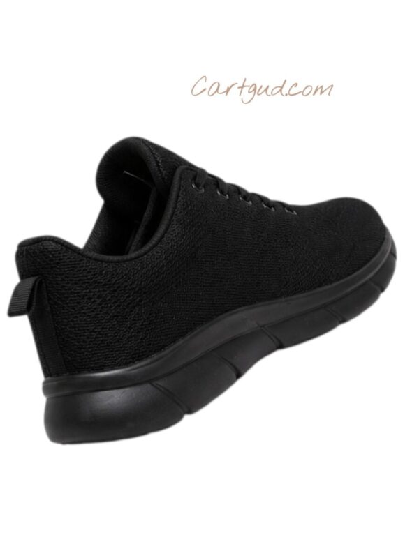Y Sega Men's Sports Running Shoes | Lightweight Mesh Walking & Training Shoes | Black Cp01