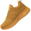 Y Sega Men's Sports Running Shoes | Lightweight Mesh Walking & Training Shoes | Tan Cp01